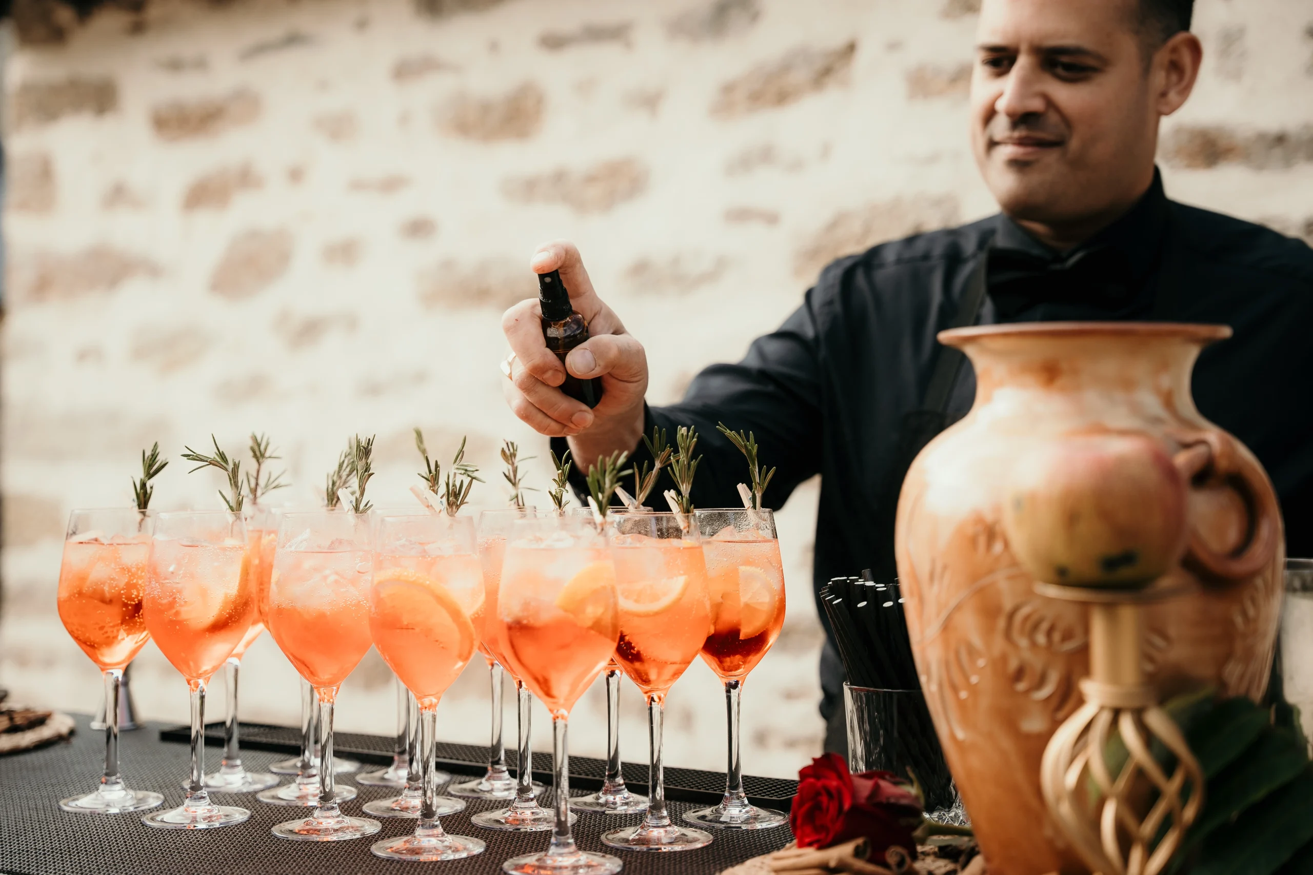 Bar sans alcool pour baptême et réception familiale