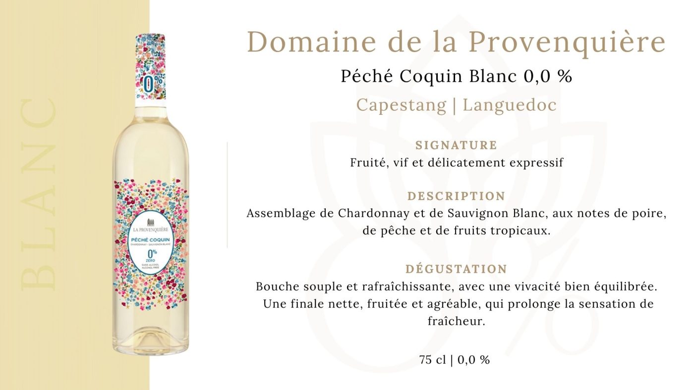 vin blanc sans alcool