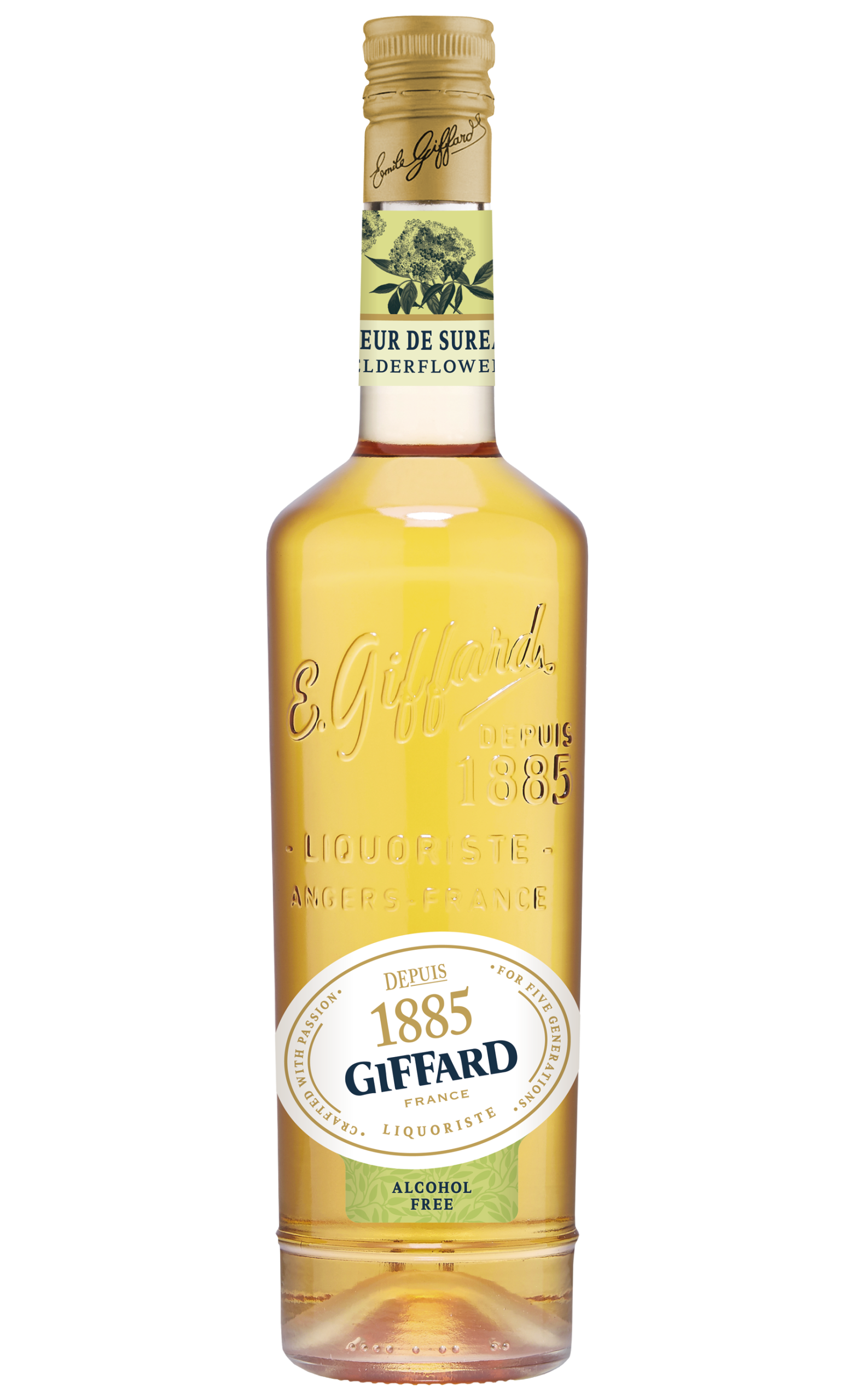 Liqueur Fleur de Sureau sans alcool