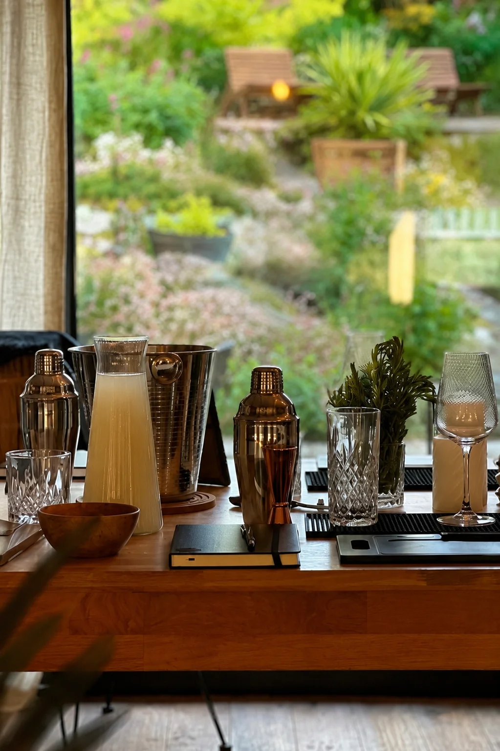 Expérience atelier mocktails lors d'un événement privé