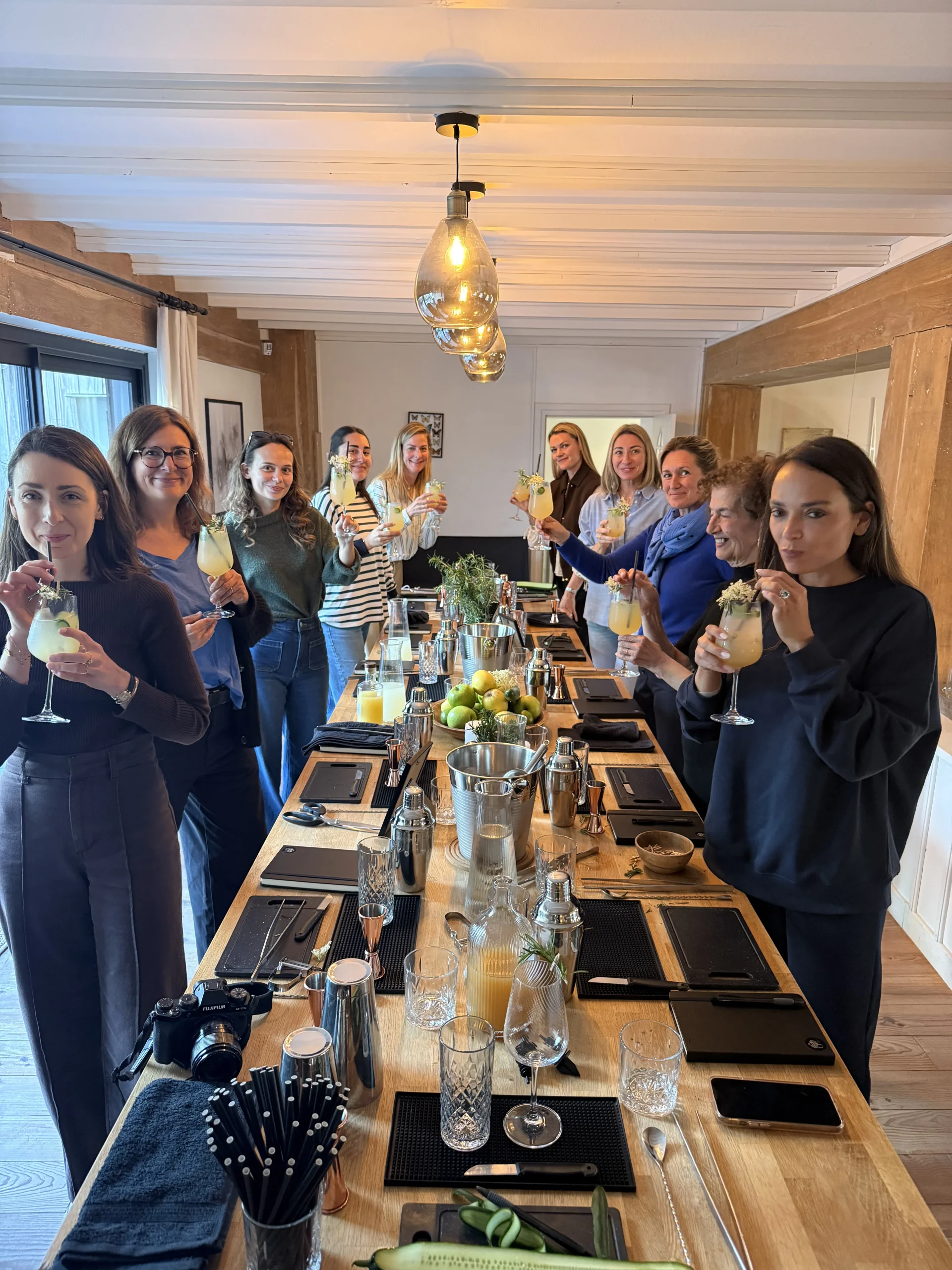 Expérience mocktails pour enterrement de vie de jeune fille en Bretagne